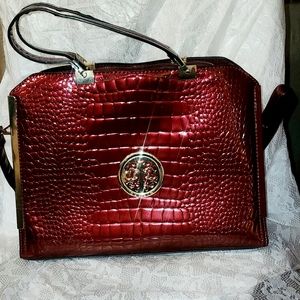 Dasein Large Satchel Designer Handbag